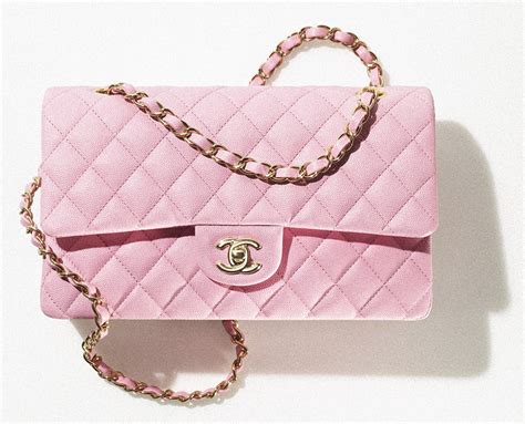 bolso chanel rosa palo|bolsas Chanel mujer.